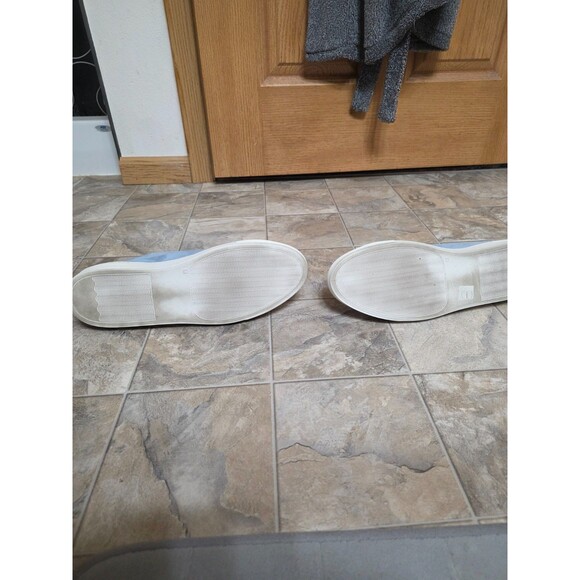 COMMON PROJECTS OG Achilles Low Sneakers in Powder Blue Nubuck Leather EU 45 12 - Picture 7 of 8